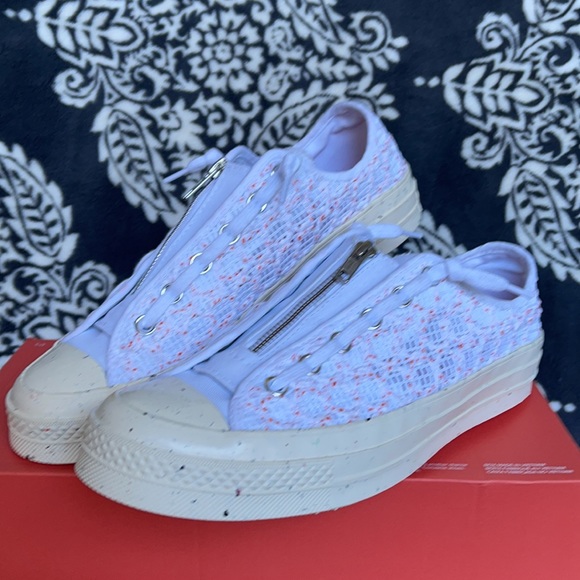 Converse Chuck Taylor 70 OX White/Bright Poppy/Egret WMNS - Picture 5 of 16